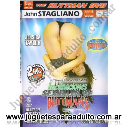 Películas eróticas, , DVD XXX Inclinaciones Sexuales De Buttmans